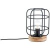 Brilliant GWEN Table lamp Light wood, black, 1-light source