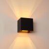 Badajoz Wall Light copper, black, 1-light source
