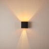 Badajoz Wall Light copper, black, 1-light source