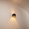Badajoz Wall Light copper, black, 1-light source