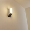 Outdoor Wall Light Bovlund LED black, 1-light source