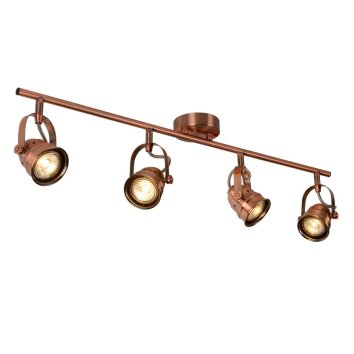 Lucide CIGAL spot copper, 4-light sources