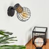 KOLFER Wall Light black, 1-light source