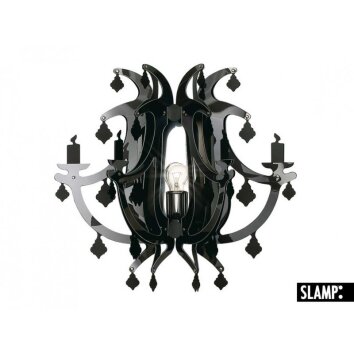 Slamp GINETTA wall light black, 1-light source