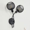 TAMBO Wall Light black, 2-light sources