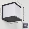 EBBA Outdoor Wall Light anthracite, 1-light source