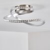Saginaw Ceiling Light LED matt nickel, 1-light source, Remote control, Colour changer