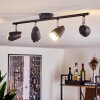 IDLEWILD Ceiling Light LED black, 4-light sources