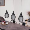 CHIPOC Pendant Light black, 3-light sources
