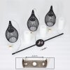 CHIPOC Pendant Light black, 3-light sources