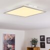 FARC Ceiling Light LED silver, 1-light source, Remote control