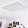 FARC Ceiling Light LED silver, 1-light source, Remote control