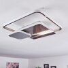 MANZANALESÂ  Ceiling Light LED chrome, 1-light source, Remote control