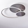 MANZANALESÂ  Ceiling Light LED chrome, silver, 1-light source, Remote control