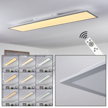 NEXO Ceiling Light LED white, 1-light source, Remote control