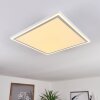 SALAMO Ceiling Light LED white, 2-light sources, Remote control
