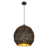 Globo JODIE Pendant Light black, 1-light source