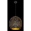 Globo JODIE Pendant Light black, 1-light source