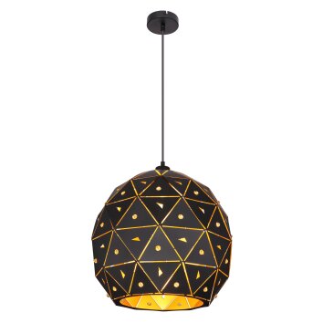 Globo JODIE Pendant Light black, 1-light source