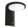 Steinhauer LUZON Outdoor Wall Light LED black, 1-light source