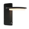 Steinhauer LUZON Outdoor Wall Light LED black, 1-light source
