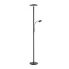 Leuchten-Direkt HANS Floor Lamp LED black, 2-light sources