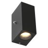 Steinhauer LOGAN Outdoor Wall Light LED black, 1-light source