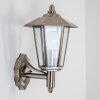 Moskau outdoor wall light stainless steel, 1-light source