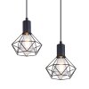 Globo XARA Ceiling Light black, 4-light sources