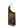 Steinhauer SIMARA Outdoor Wall Light LED black, 1-light source