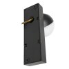 Steinhauer SIMARA Outdoor Wall Light LED black, 1-light source