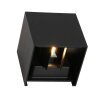 Steinhauer LOGAN Outdoor Wall Light LED black, 1-light source