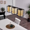 KABUL Pendant Light black, 3-light sources