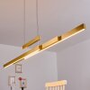 INICIO Pendant Light LED brass, 3-light sources