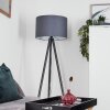 MENOCAL Floor Lamp Light wood, black, 1-light source