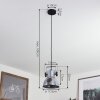 HORA Pendant Light black, 1-light source