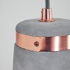 FREILA Pendant Light copper, 3-light sources