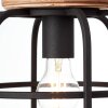 Brilliant GWEN Pendant Light Light wood, black, 1-light source
