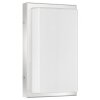 Lcd Falkensee wall light stainless steel, 1-light source