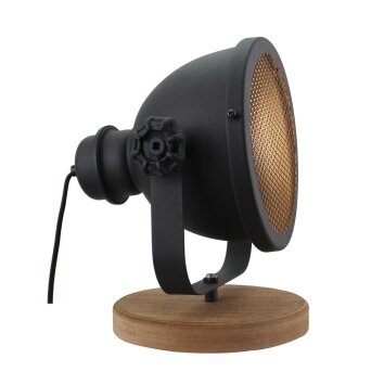 Brilliant KIKI Table lamp black, 1-light source
