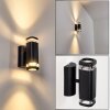 CORNEDA Outdoor Wall Light black, 1-light source