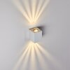 MORA Outdoor Wall Light LED white, 2-light sources