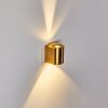 MORA Outdoor Wall Light LED brass, 2-light sources