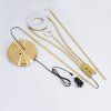 TIERZ Floor Lamp LED brass, 2-light sources