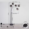 MESAS Floor Lamp anthracite, 5-light sources