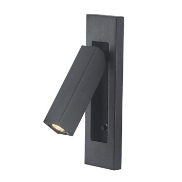 Mantra GOKOVA Wall Light LED black, 1-light source