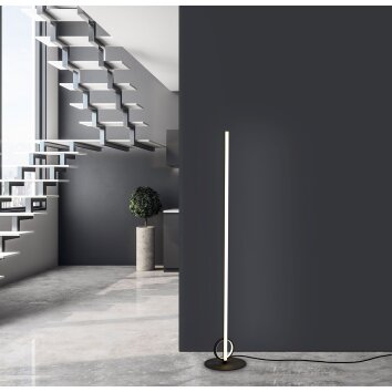 Mantra KITESURF Floor Lamp LED black, 1-light source