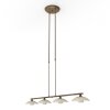 Steinhauer Souvereign Pendant Light LED bronze, 4-light sources
