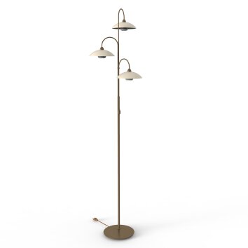 Steinhauer Souvereign Floor Lamp LED bronze, 3-light sources