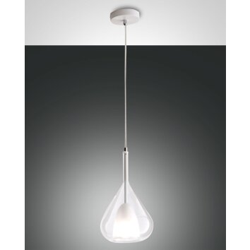 Fabas Luce LILA Pendant Light white, 1-light source